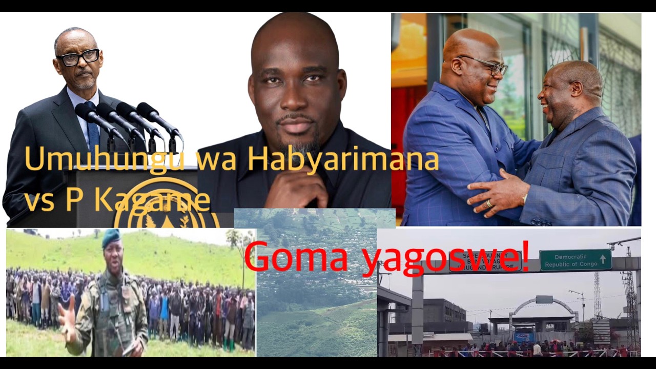 Goma yagoswe/Kuyisubiza!Umuhungu wa P Habyarimana vs P Kagame/Urugendo rwa Kinshasa n’ibitangajwe