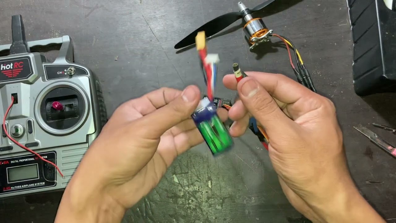 How to wiring HOT RC F-06A 