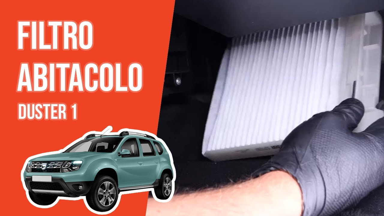 Cambio filtro abitacolo / antipolline Duster 1 👃
