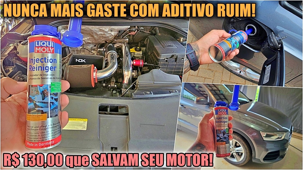 Liqui Moly Injection Reiniger: A Melhor Limpeza de Bico? (Testei a potencia e Consumo Motor EA211)