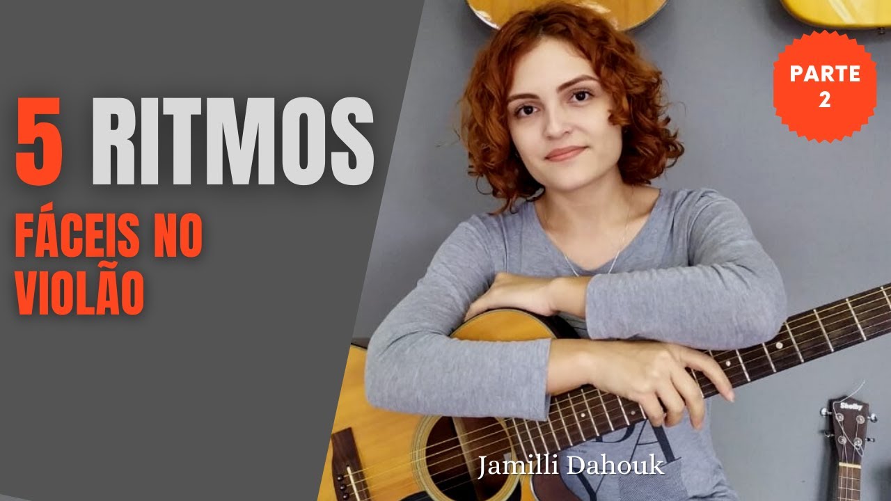 APRENDA 5 RITMOS MAIS USADOS NO VIOLÃO -  APRENDA VIOLÃO - parte  2