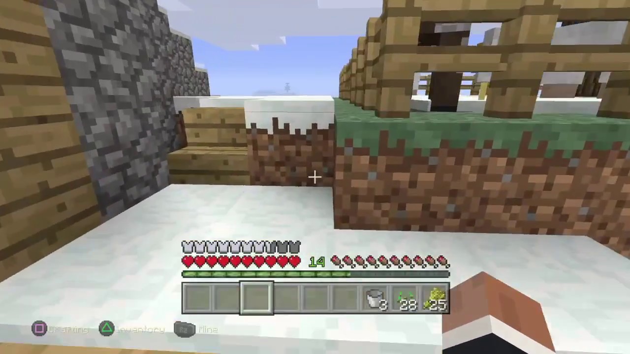 Minecraft PS4 - SNOW EVERYWHERE!!!!! [13]
