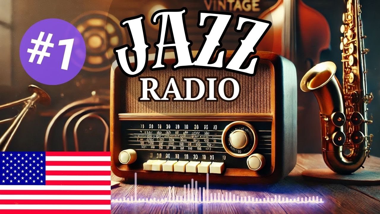 USA Jazz Radio 24/7 🎧 Vintage Jazz 🎵 US Smooth Jazz Instrumental Music