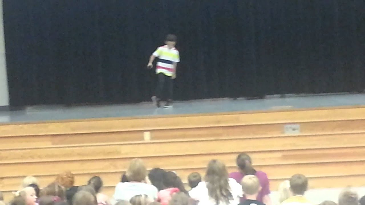 8 Year Old Bryce Gheisar doing Can't Hold Us by Mackelmore
