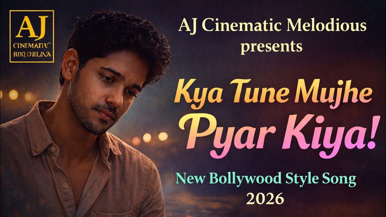 Kya Tune Mujhe Pyar Kiya | New Bollywood Style Song 2026 |Aj Cinematic Melodious |Lyrics  Ajay Valvi