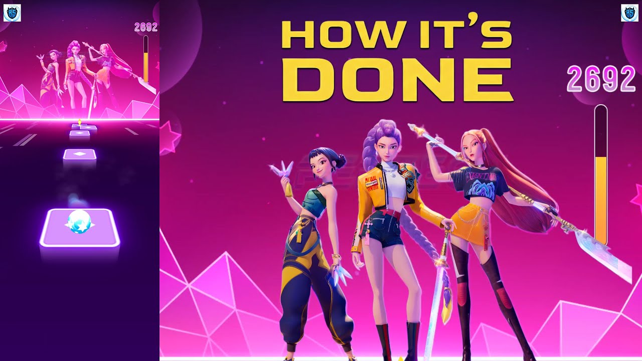 KPop Demon Hunters - How It's Done : Music Rhythm Hop