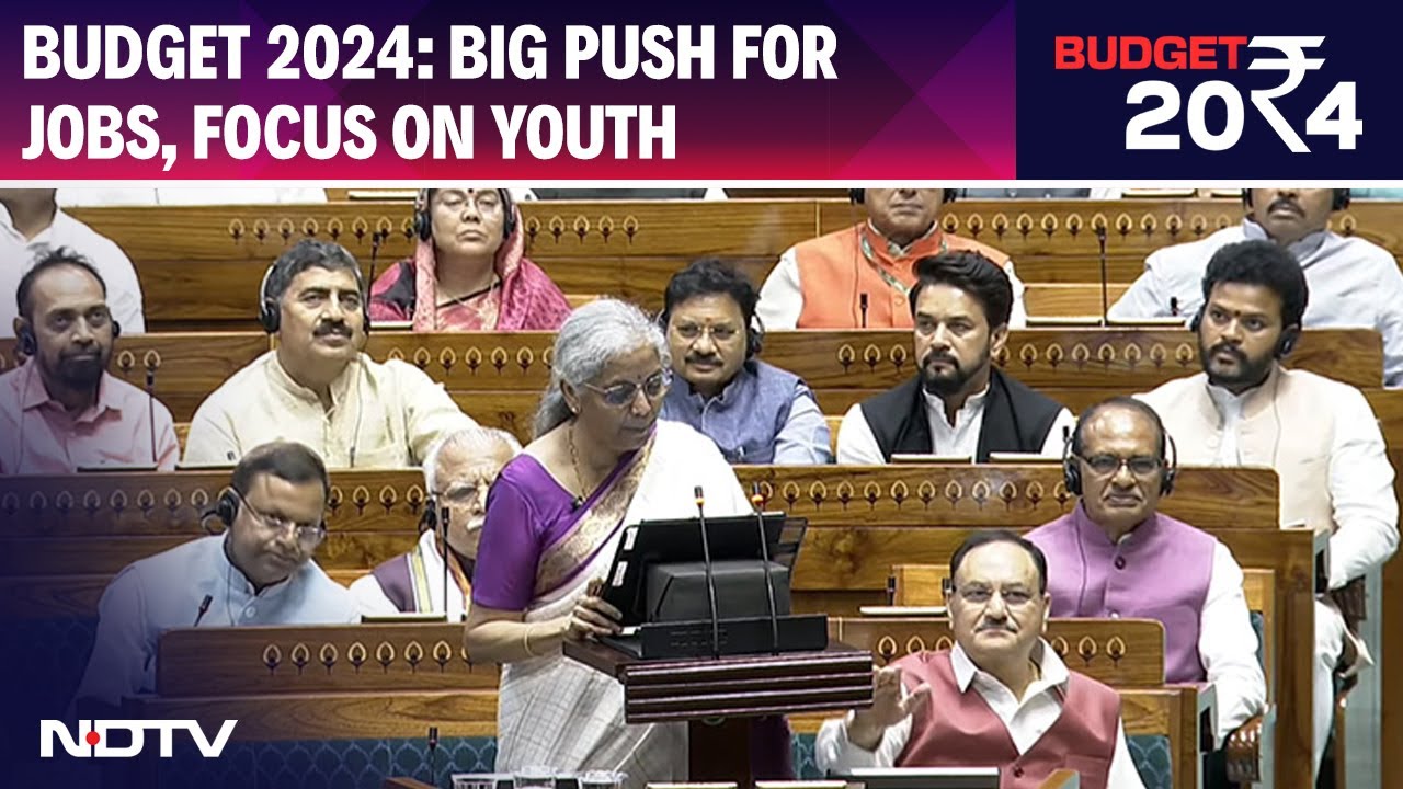 Budget 2024: Big Push For Jobs, Focus On Youth