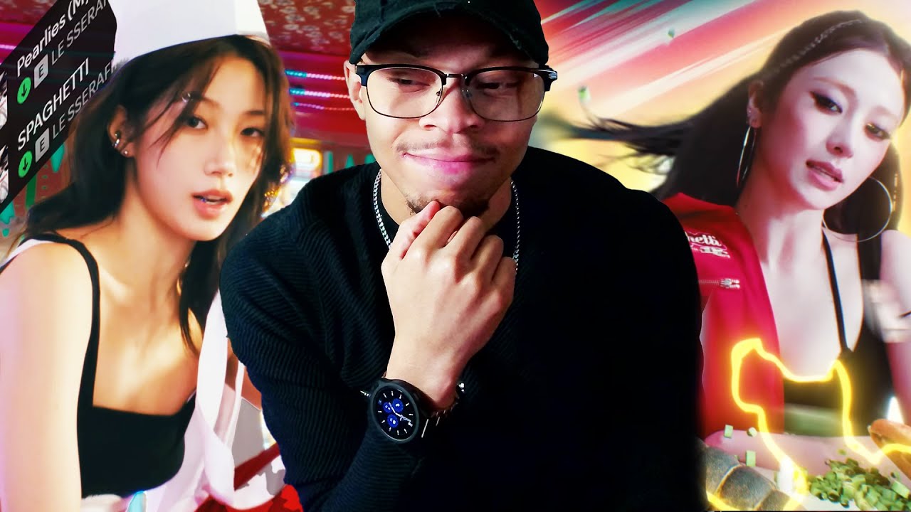 ЧТО СКАЗАЛА КАЗУХА?!?! LE SSERAFIM «SPAGHETTI (feat. J-Hope из BTS)» MV и реакция Studio Choom