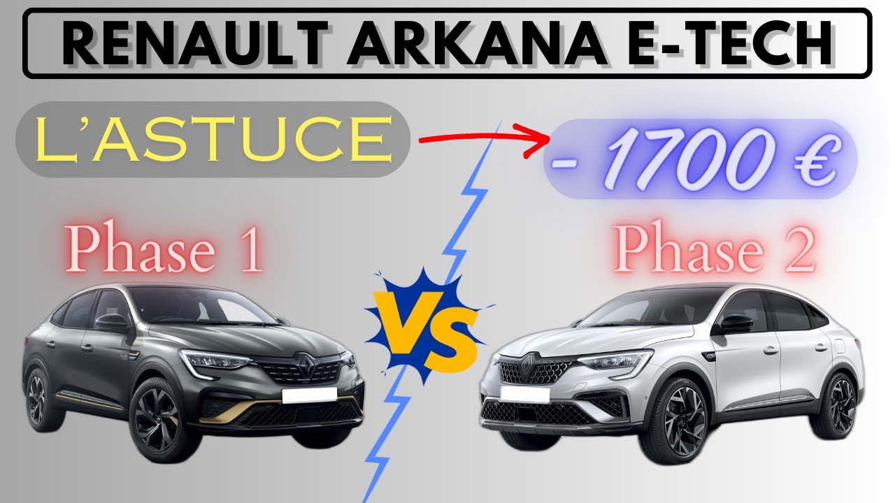 ARKANA E-TECH full hybrid ph2 l'achat malin