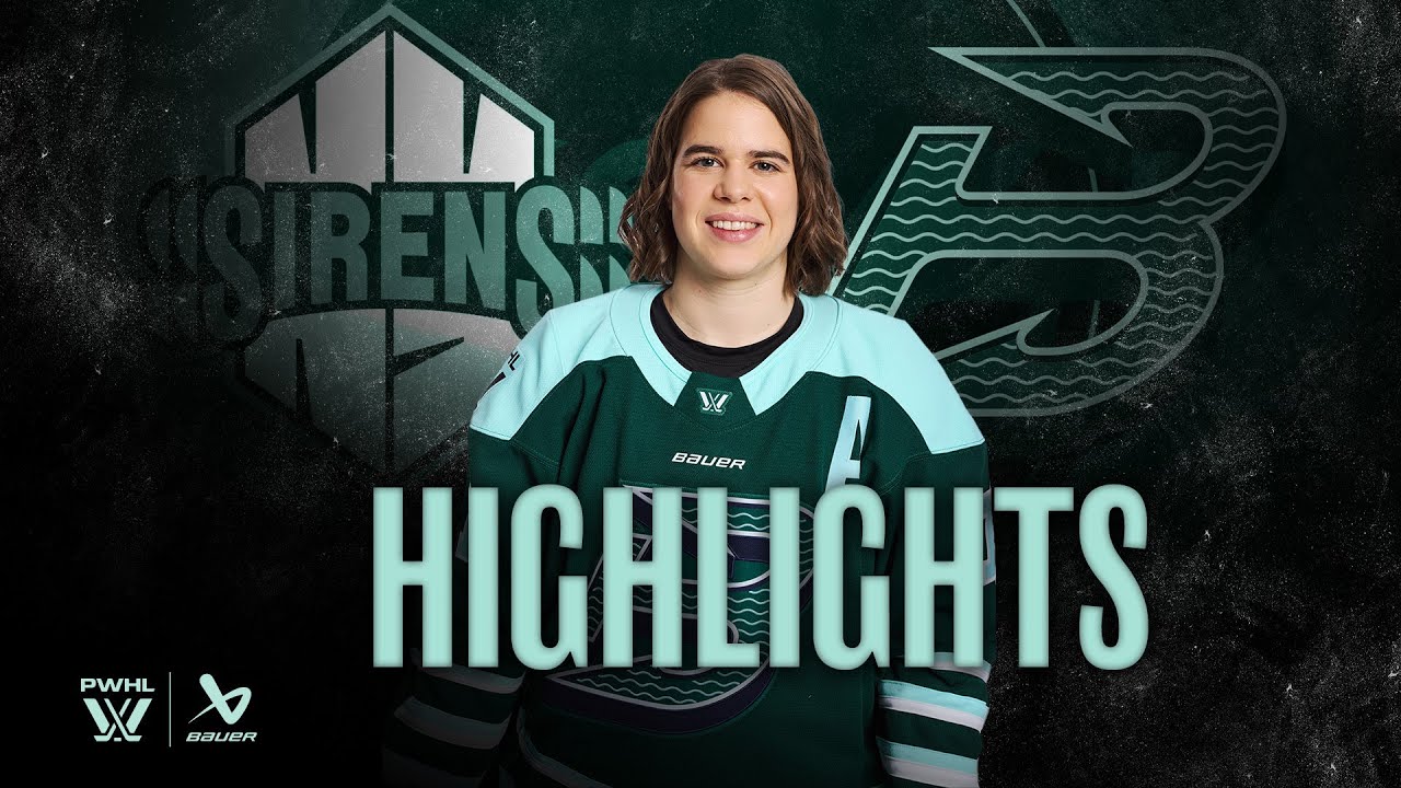 PWHL Highlights: Boston Fleet vs. New York Sirens | Jan 28, 2026