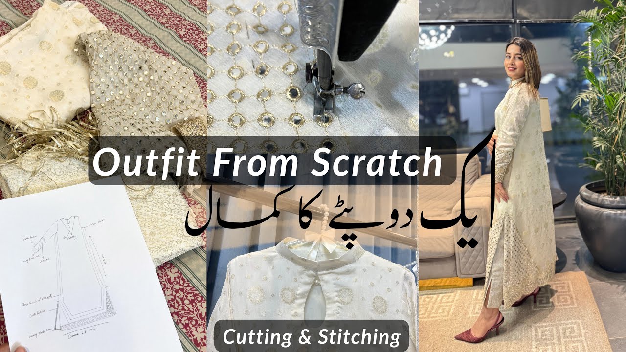 Outfit from Scratch || Ammi kay Dupattay ki Shirt || Step by Step || Cutting &Stitching 