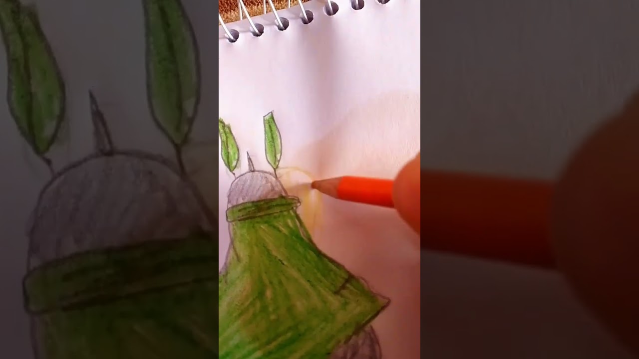 رسمت لامام العباس عليه السلام☺️😍 