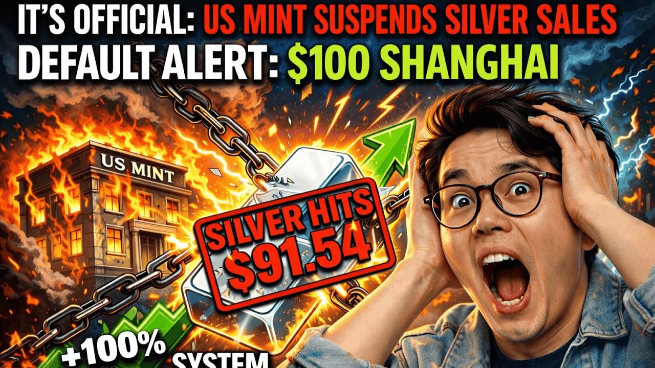 America Runs Out of Silver US Government Freezes Sales as Price Hits $91