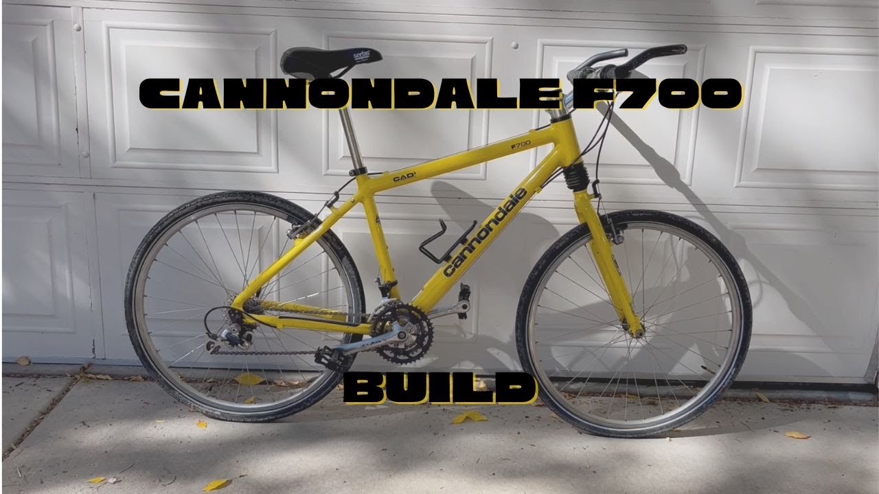 90s Mountain Bike Cannondale F700 Bike Build