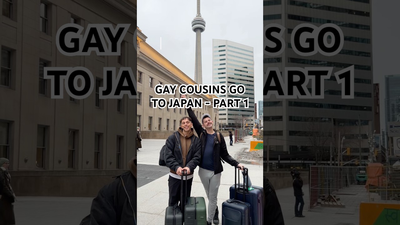 GAY COUSINS GO TO JAPAN PART 1 