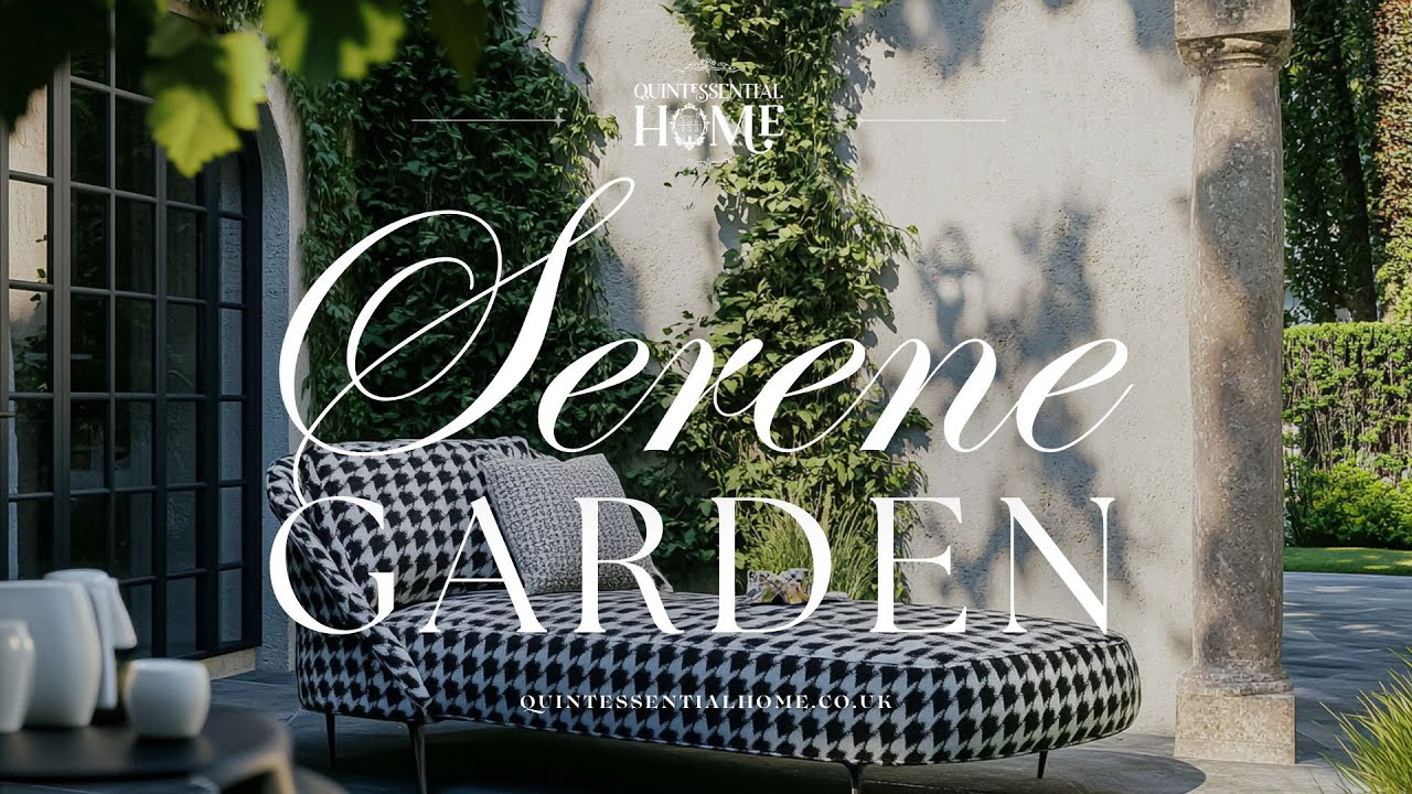 Serene Garden • Decor Ideas & Inspiration • Quintessential Home
