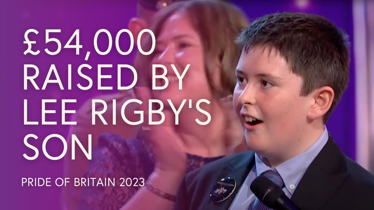 Jack Rigby: Schoolboy Raised Over £54,000 in Memory of his Soldier Dad | Pride of Britain 2023