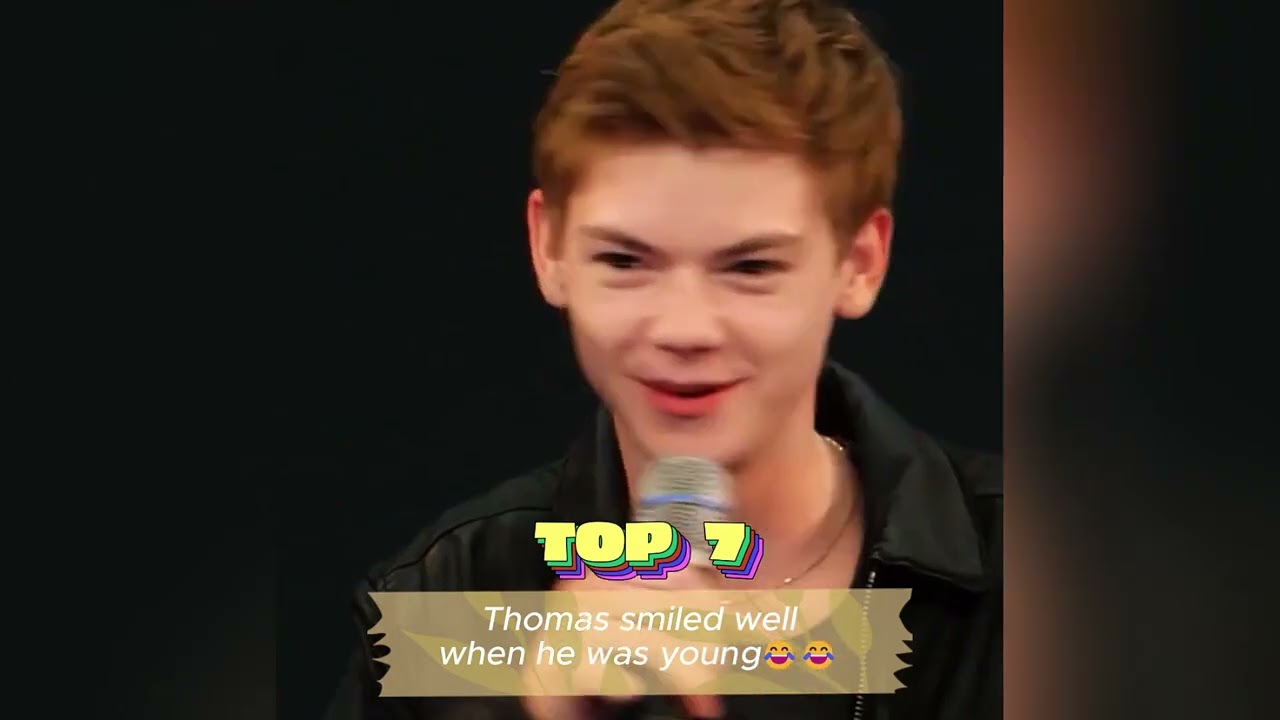 Thomas handsome and cute moment #fry #edit #moments #funny #thomasbrodiesangster 
