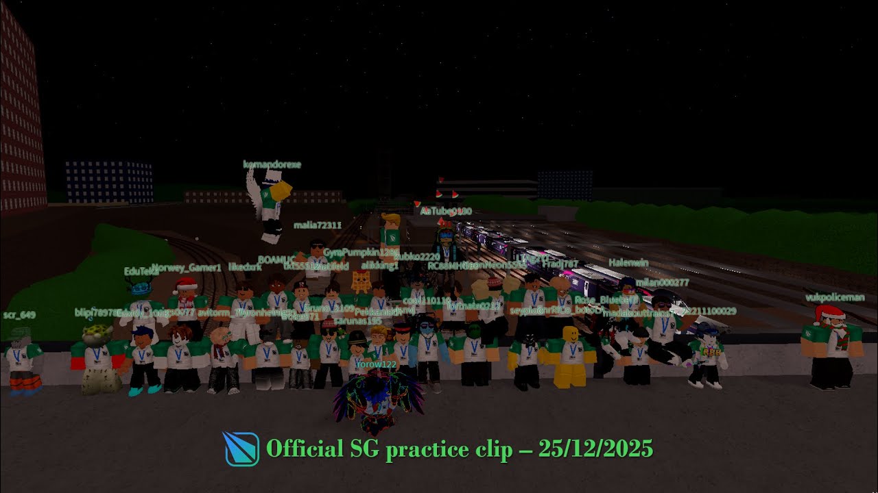 SCR Official SG practice clip – 25/12/2025