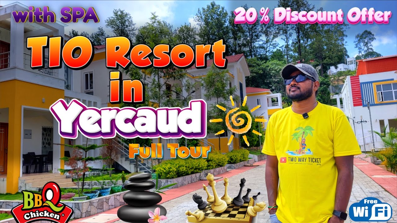 Best Resort in Yercaud I TIO Hotels & Resorts with SPA I For Family & Couples I Full Tour