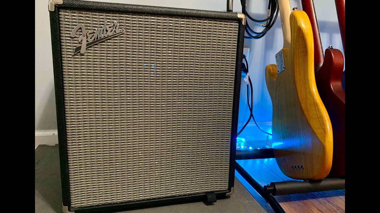 Can the Fender Rumble 100 keep up with a drummer?