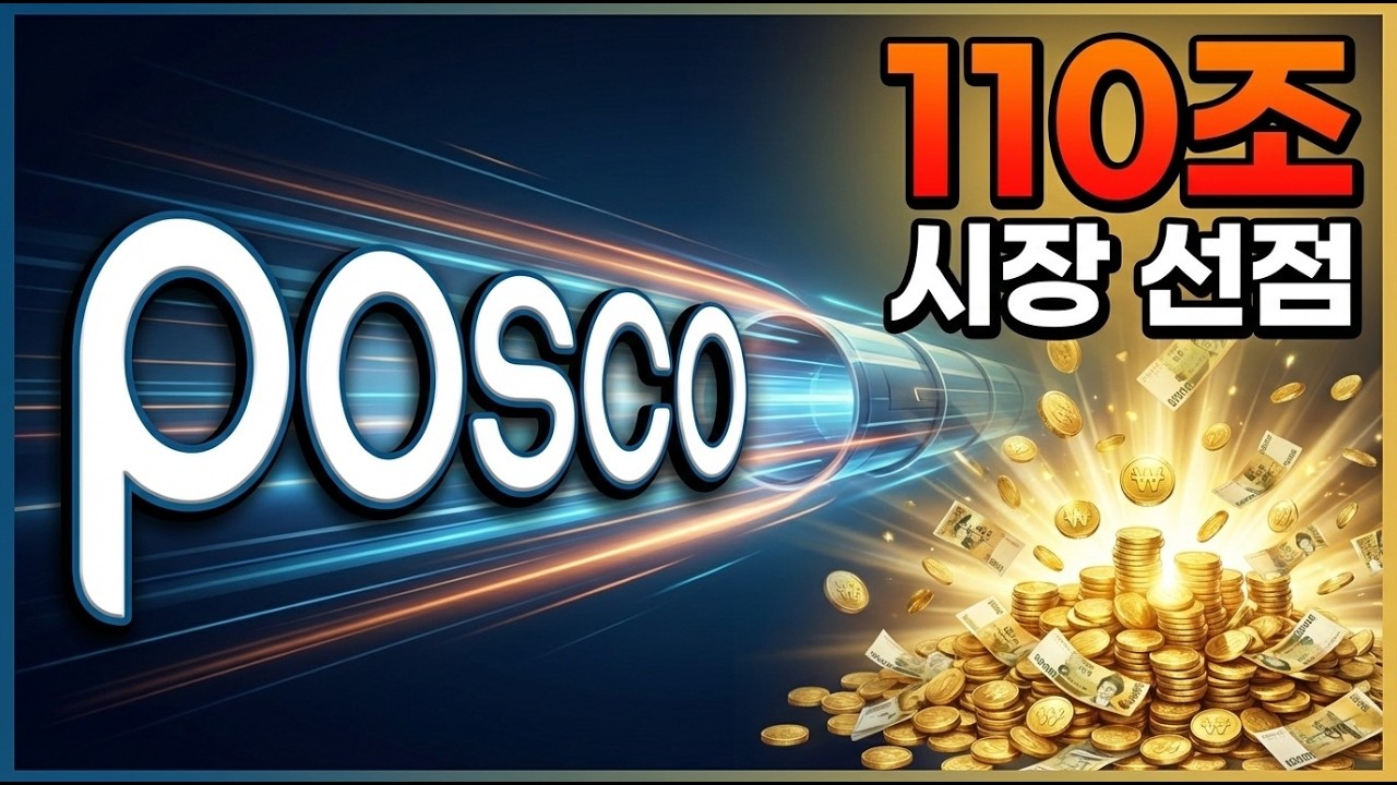 포스코가 미래 교통을 장악한다, 110조 시장의 비밀