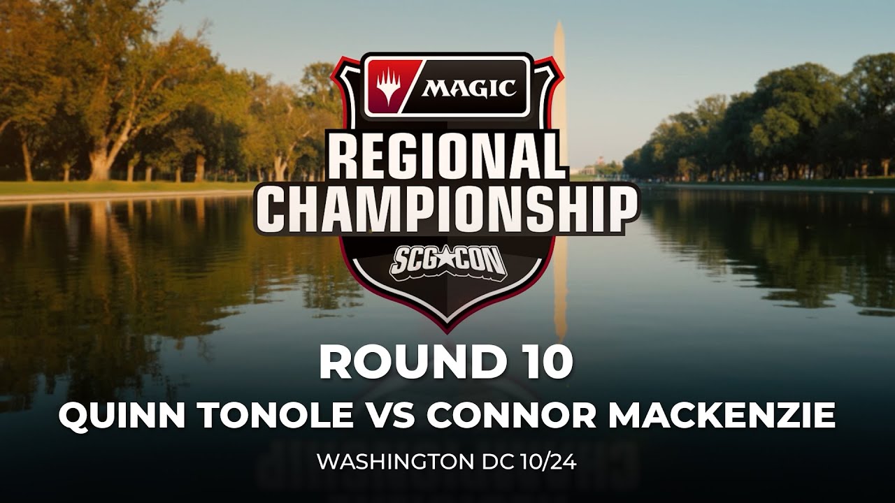 Quinn Tonole VS Connor Mackenzie | Round 10 | MTG Pioneer Regional Championship Washington DC