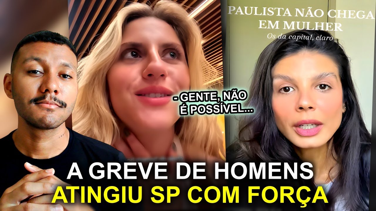 A GREVE dos H0MENS chegou forte em SP