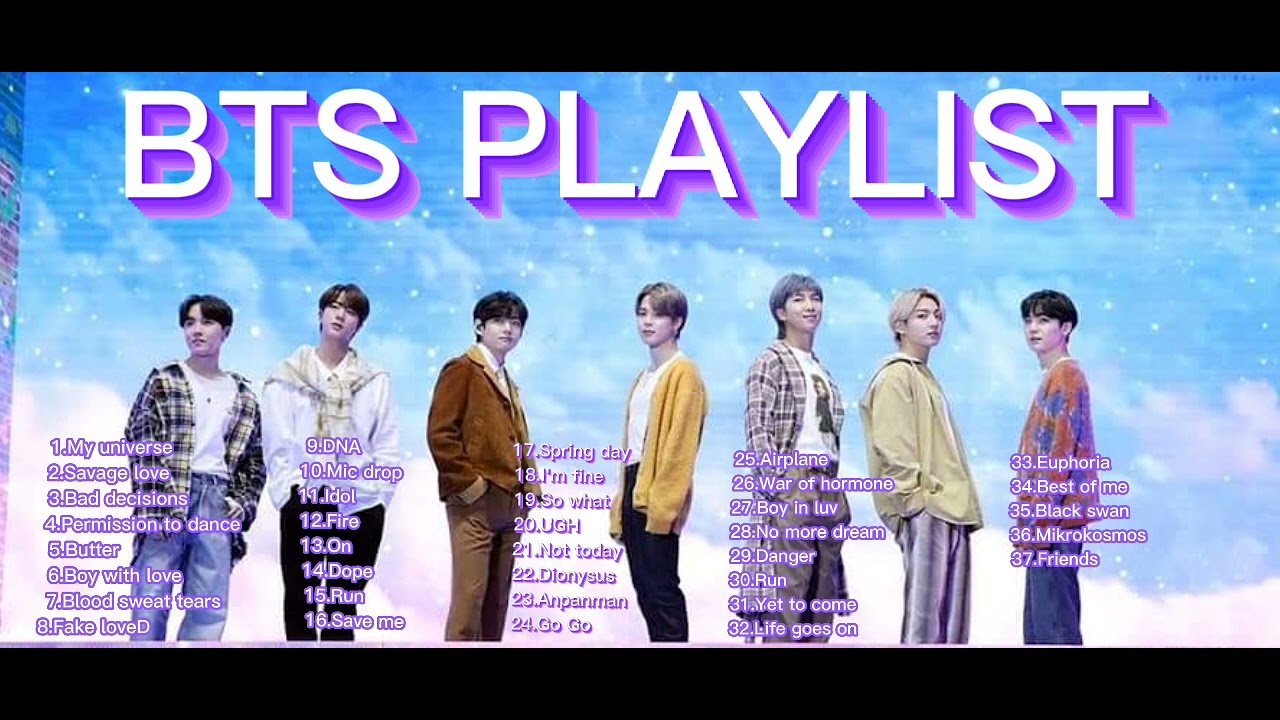 BTS PLAYLIST 2022