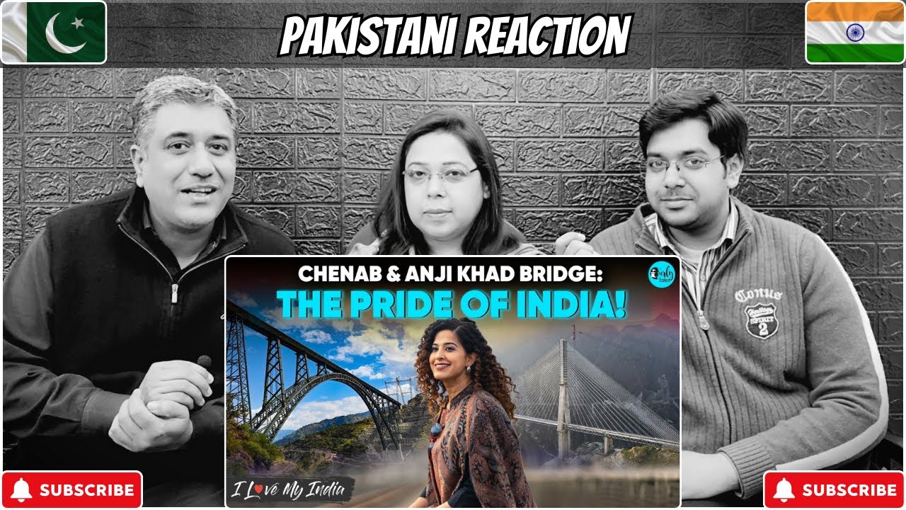 Chenab Bridge: World's HIGHEST Railway Bridge | Reaction!