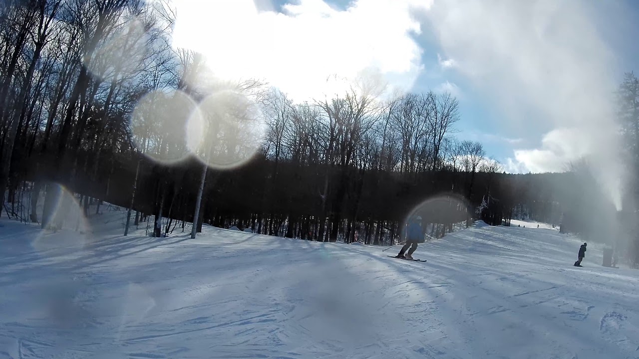 Mt. Snow green trail - December 10, 2018