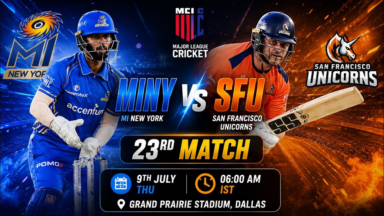 MINY vs SFU Prediction 😱 Playoff Race Gets INTENSE! | MLC 2026 23rd Match | Who Will Win?