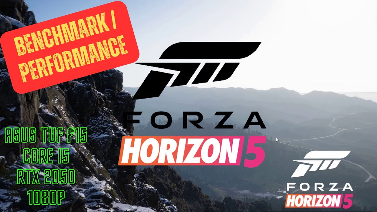 Forza Horizon 5 - ASUS TUF F15 Intel Core i5 11-го поколения RTX 2050