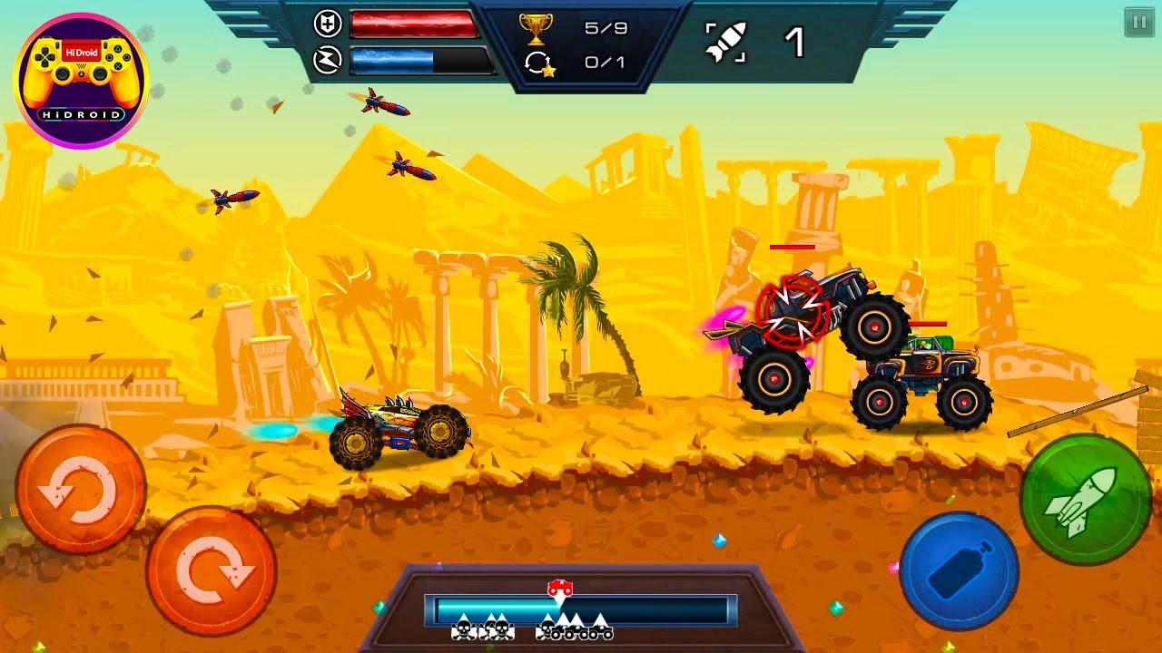 Mad Truck Challenge Racing - Walkthrough | Monstro, Alien, Dragon | Hi Droid / Android Gameplay 2018