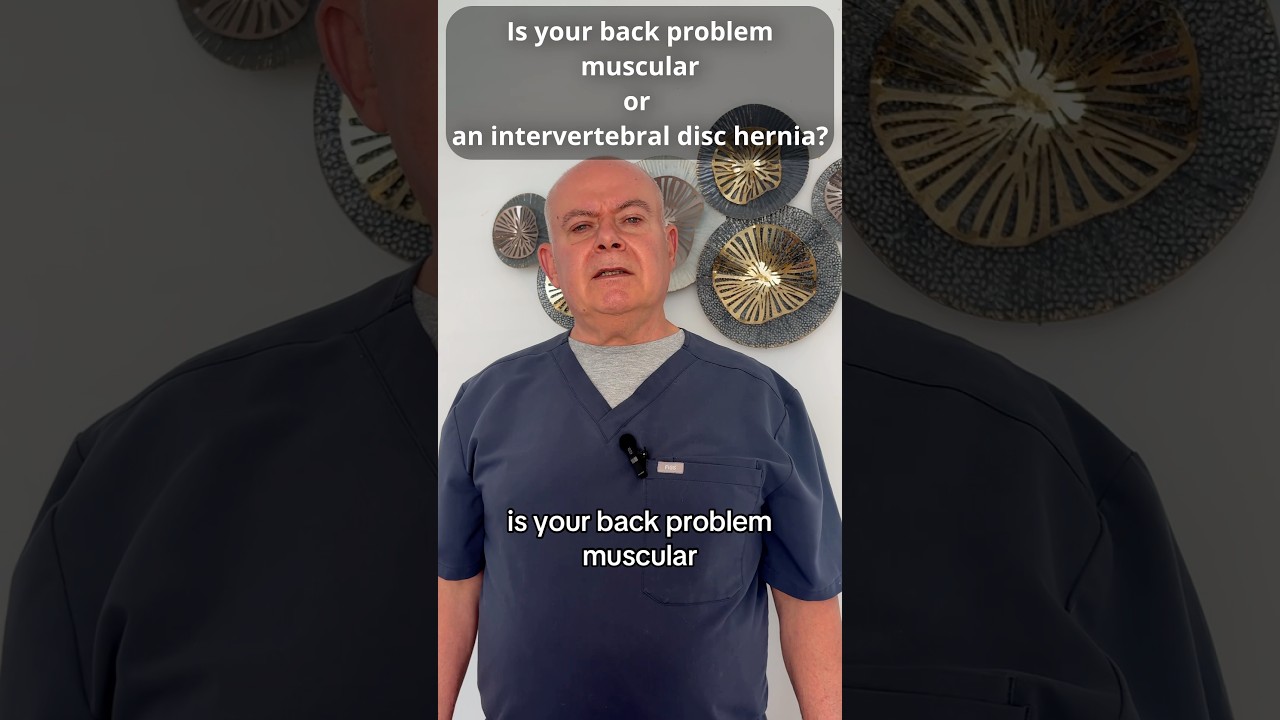 Back Pain: Muscle Strain vs. Herniated Disc 💥🦴 How to Tell the Difference