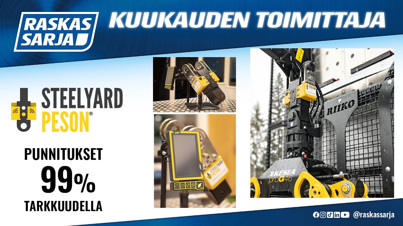Kuukauden toimittaja elokuu - Steelyard Peson