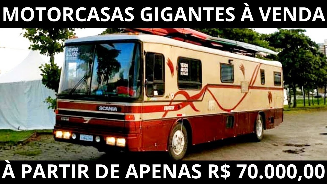 ANALISANDO  MOTORHOME GRANDE, PARTINDO DE 70 MIL REAIS!