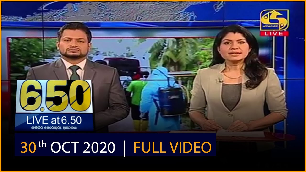 Live at 6.50 News &ndash;  2020.10.30