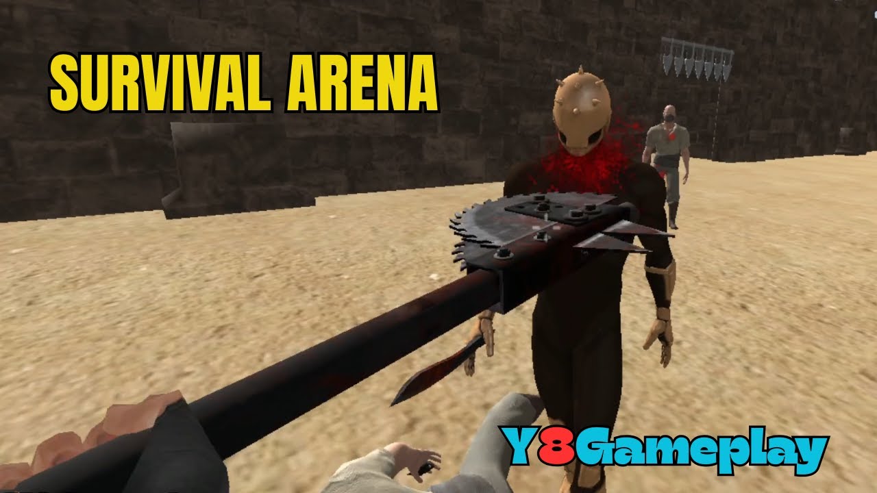 Y8 Gameplay | Survival Arena gameplay no commentary