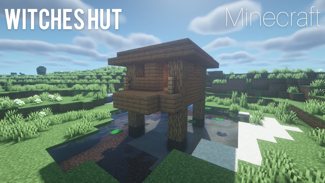 How to build a Witches Hut in Minecraft! [Tutorial] | CrystalizedSP