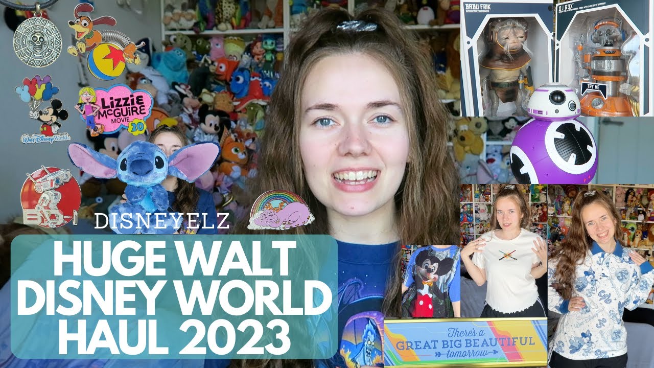 WALT DISNEY WORLD HAUL (HUGE) 2023 | Disney Elz