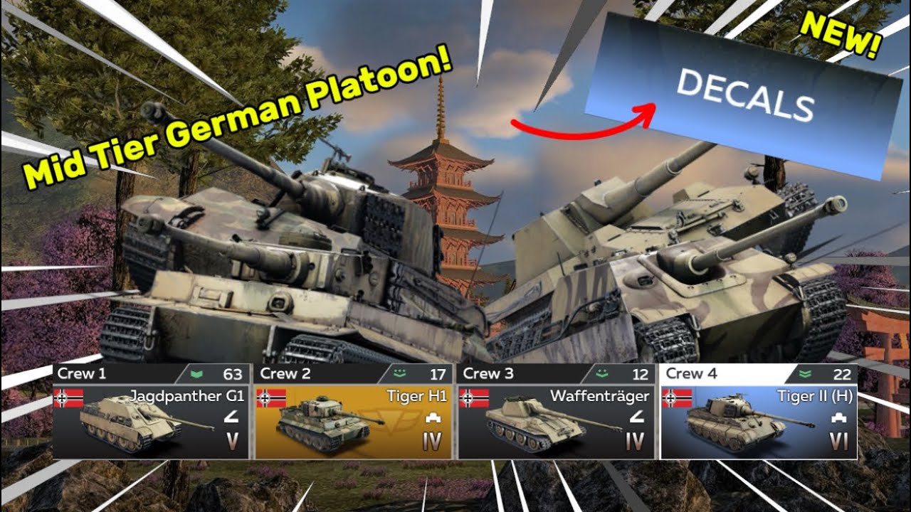 NEW UPTADE IN WTM! -decals and Alaska map- (War Thunder Mobile)