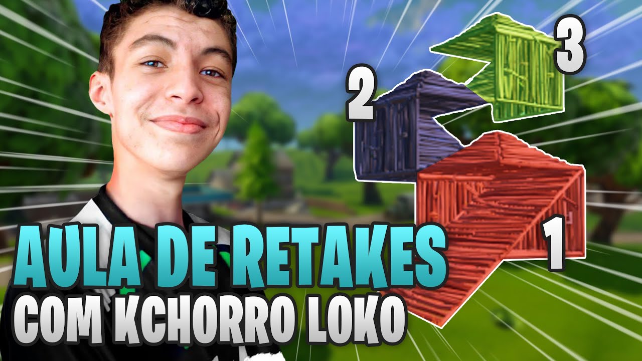 DICAS DE COMO FAZER RETAKES ÚTEIS E SIMPLES NO FORTNITE- COM KCHORRO LÔKO