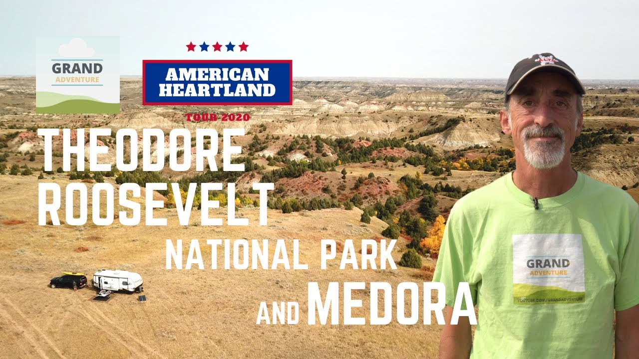 Ep. 174: Theodore Roosevelt National Park & Medora | RV travel North Dakota camping