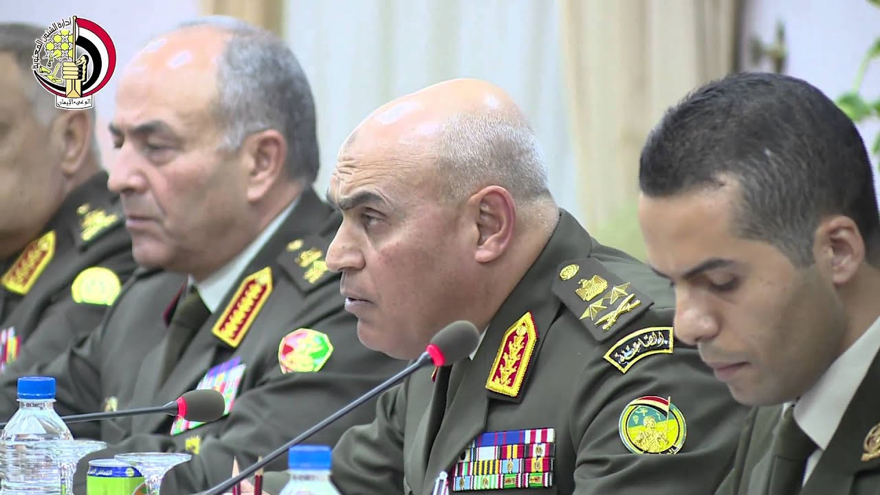 الفريق أول صدقى صبحى يستقبل وزير الدفاع الروسى