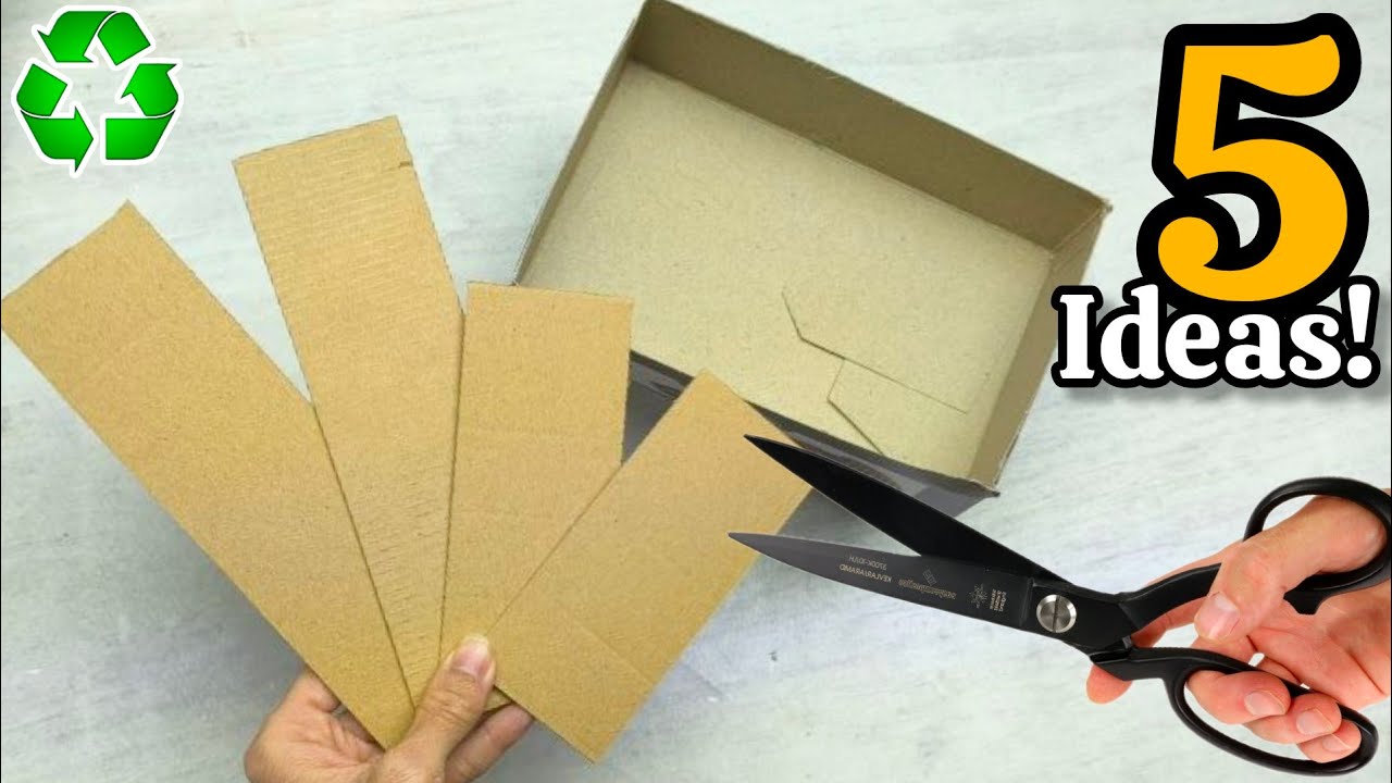 Super Beautiful but Low-Cost! 5 Best DIY Space-Saving Craft Ideas from Waste Material ♻️DIY _Basket