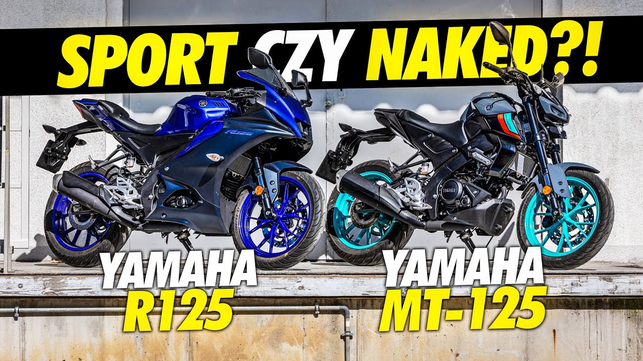 Yamaha MT125 czy R125? Co jest SZYBSZE?