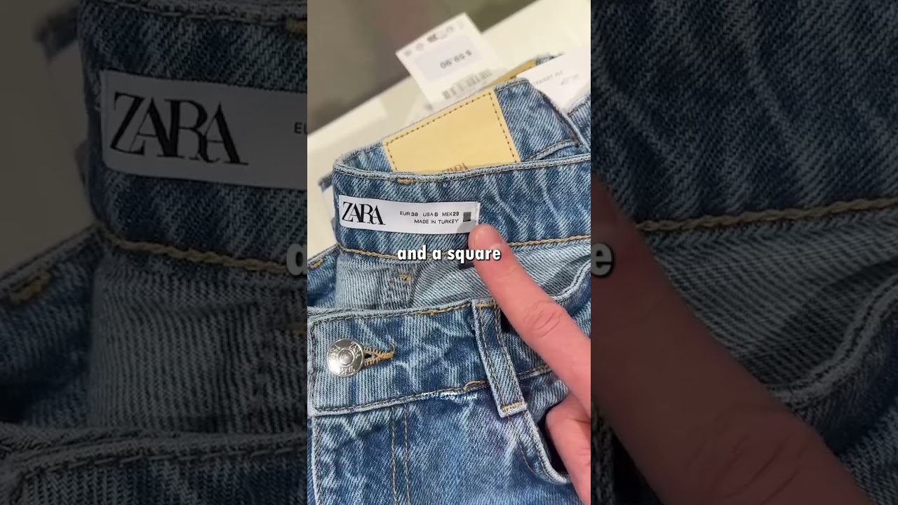 🛍️ Zara Secrets EXPOSED! What the Shapes on Tags Really Mean 👀✨