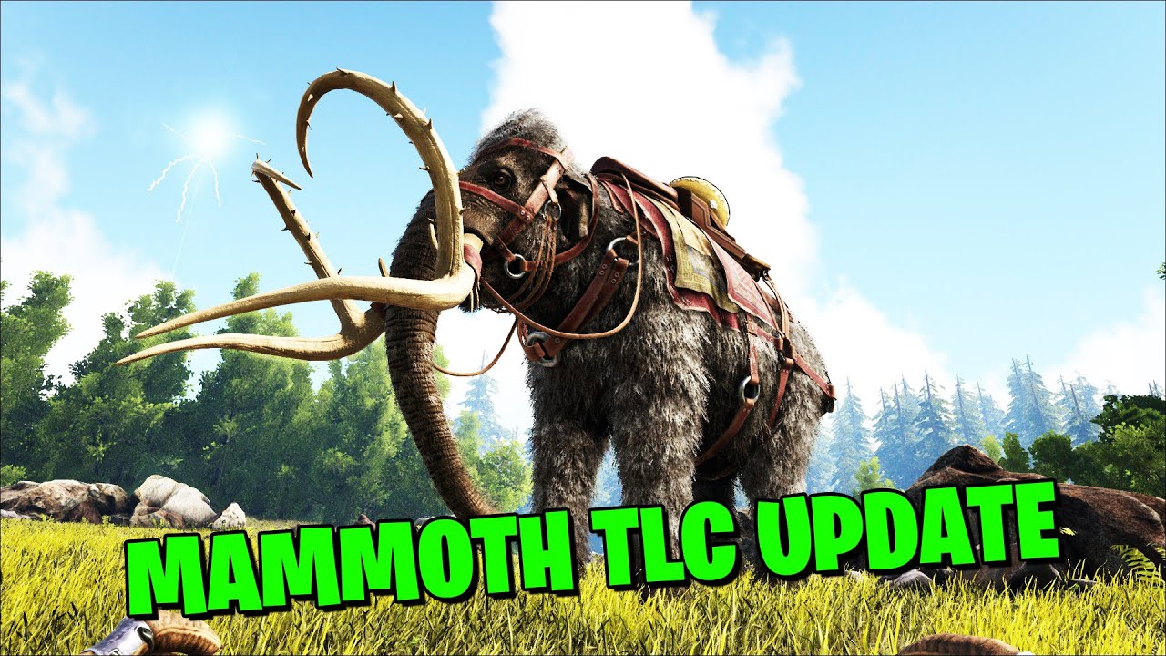 MAMMOTH TLC | ALL NEW MAMMOTH ABILITIES IN ARK SURVIVAL