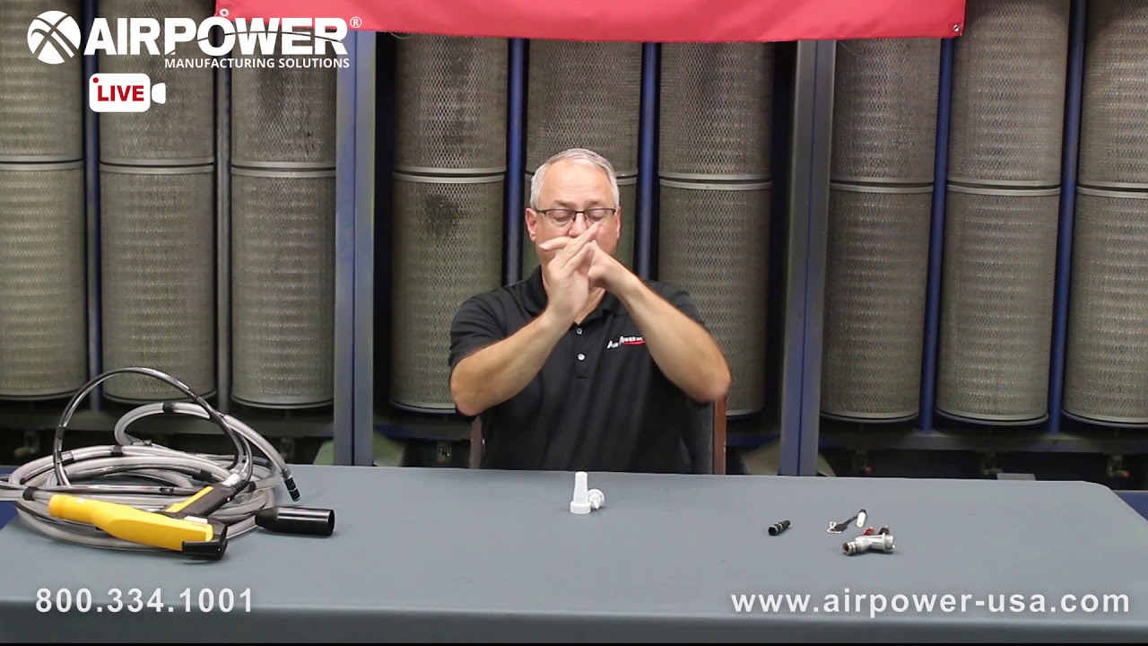 Air Power Live Tech Tip: Checking Wear Parts on a Gema OptiFlex2 Powder Unit